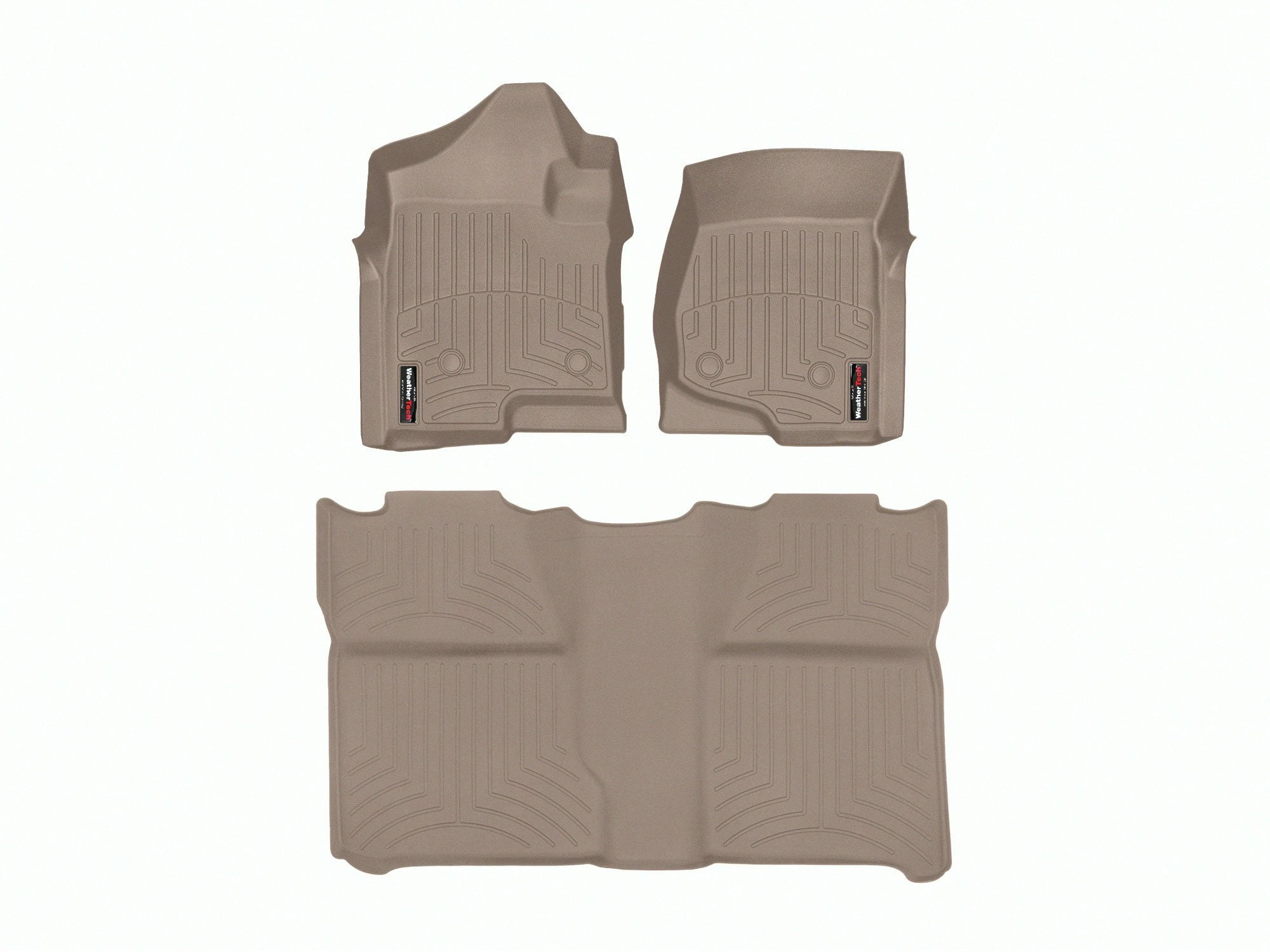 WeatherTech FloorLiner for 2016-2018 Lincoln MKX - 1st & 2nd Row, Cocoa