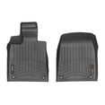 thumbnail image 1 of WeatherTech Custom Fit FloorLiners compatible with e-tron GT, RS e-tron GT, Taycan Cross Turismo, Taycan GTS Sport Turismo, Taycan, se-trongt - 1st Row (Driver & Passenger), Black, 1 of 5