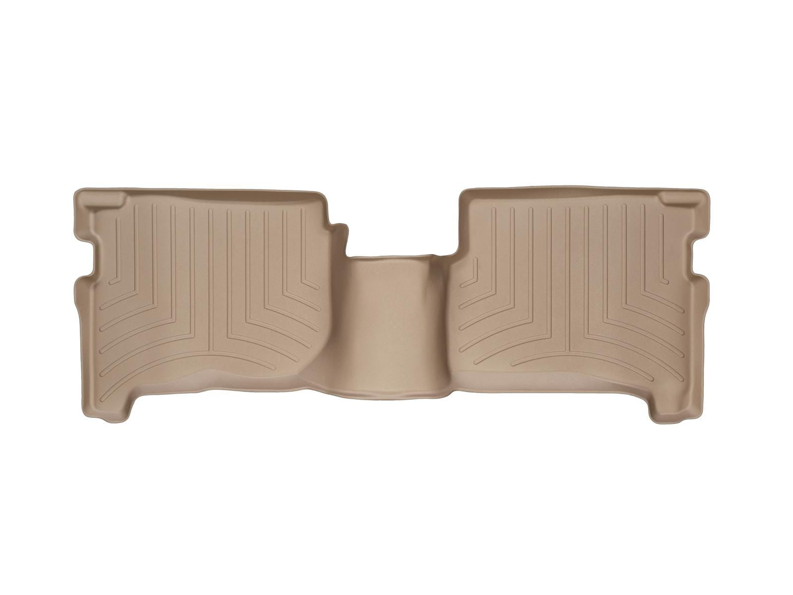 WeatherTech Custom Fit FloorLiners compatible with 1996-2002 Toyota 4Runner - 2nd Row, Tan