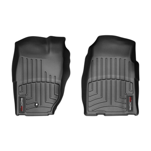 WeatherTech Custom Fit FloorLiners compatible with 1997-2001 Jeep Cherokee - 1st Row (Driver & Passenger), Black