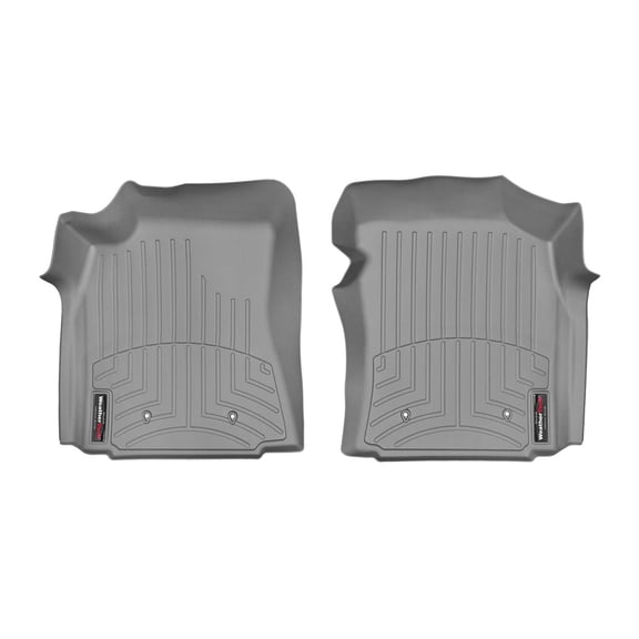 WeatherTech Custom Fit FloorLiners compatible with 2000-2003 Toyota Tundra - 1st Row (Driver & Passenger), Grey