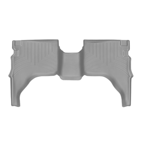 WeatherTech Custom Fit FloorLiners compatible with 2001-2004 Toyota Tacoma - 2nd Row, Grey