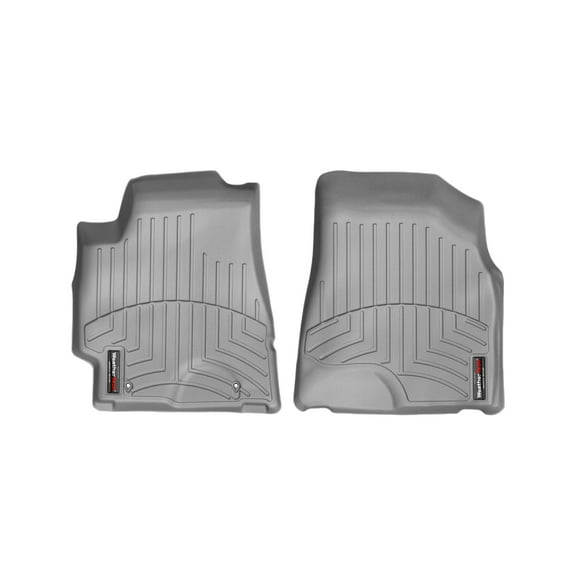WeatherTech Custom Fit FloorLiners compatible with 2001-2005 Toyota Highlander - 1st Row (Driver & Passenger), Grey