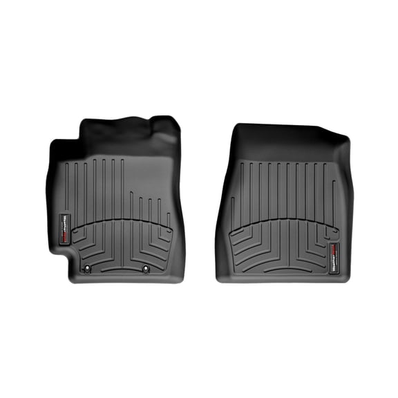 WeatherTech Custom Fit FloorLiners compatible with 2002-2006 Toyota Camry - 1st Row (Driver & Passenger), Black