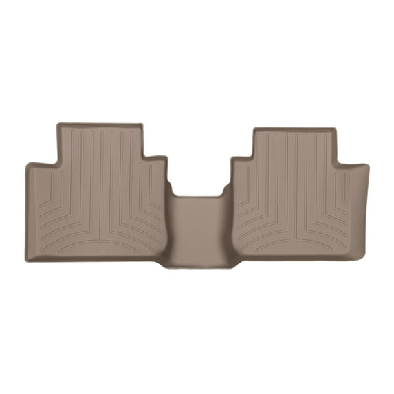 WeatherTech Custom Fit FloorLiners compatible with 2002-2006 Toyota Camry - 2nd Row, Tan