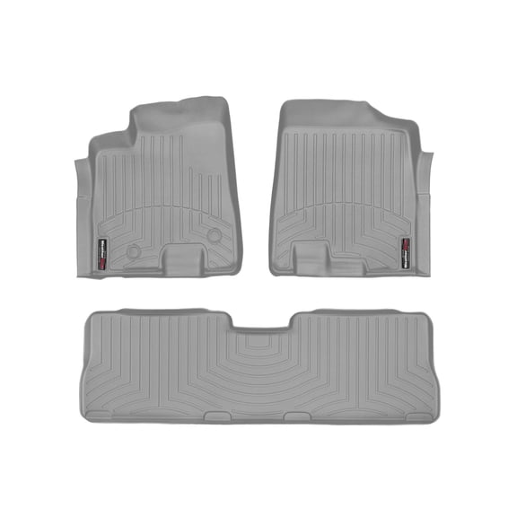 WeatherTech Custom Fit FloorLiners compatible with 2002-2007 Buick Rendezvous - 1st & 2nd Row, Grey