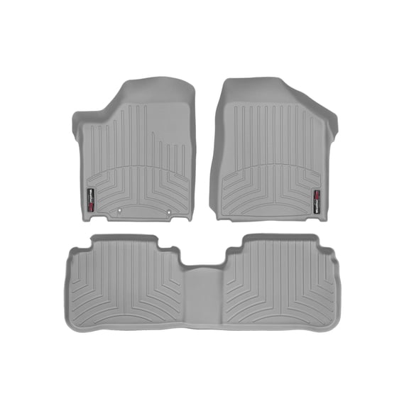 WeatherTech Custom Fit FloorLiners compatible with 2003-2007 Nissan Murano - 1st & 2nd Row, Grey
