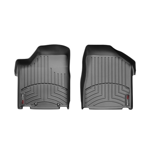 WeatherTech Custom Fit FloorLiners compatible with 2003-2007 Nissan Murano - 1st Row (Driver & Passenger), Black