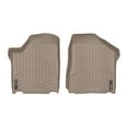 thumbnail image 1 of WeatherTech Custom Fit FloorLiners compatible with 2003-2007 Nissan Murano - 1st Row (Driver & Passenger), Tan, 1 of 5