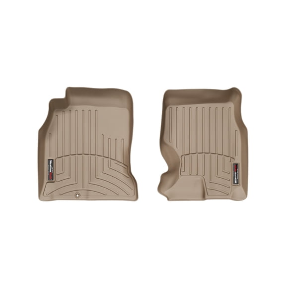 WeatherTech Custom Fit FloorLiners compatible with 2003-2008 Infiniti FX - 1st Row (Driver & Passenger), Tan
