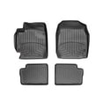 thumbnail image 1 of WeatherTech Custom Fit FloorLiners compatible with 2003-2008 Toyota Corolla - 1st & 2nd Row (2-pc. Rear Liner), Black, 1 of 4