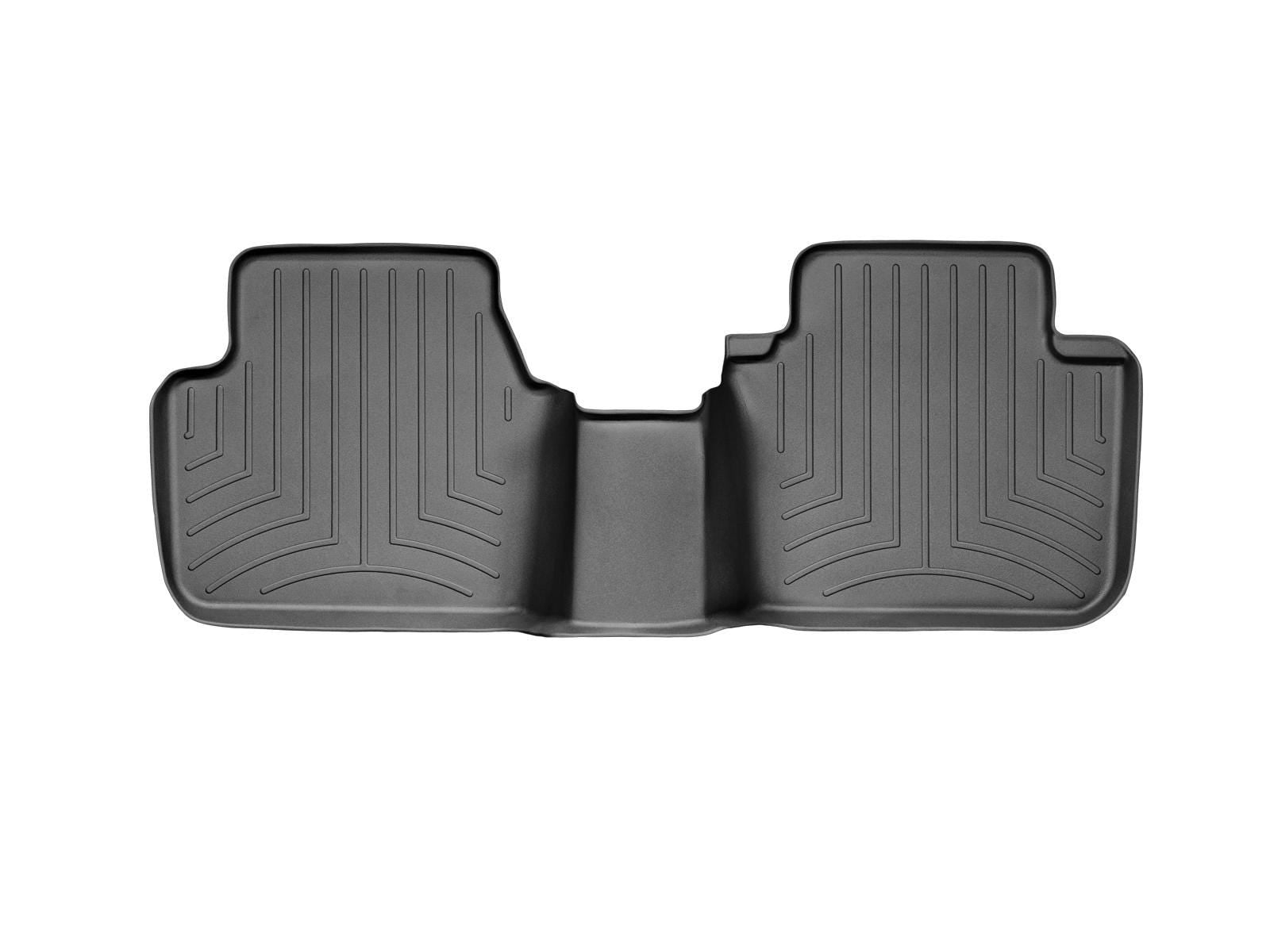 WeatherTech Custom Fit FloorLiners compatible with 2004-2008 Acura TL - 2nd Row, Black