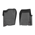 thumbnail image 1 of WeatherTech Custom Fit FloorLiners compatible with 2004-2010 Ford Ranger - 1st Row (Driver & Passenger), Black, 1 of 5