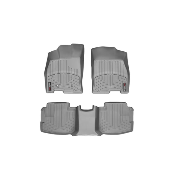 WeatherTech Custom Fit FloorLiners compatible with 2006-2006 Buick Lucerne - 1st & 2nd Row, Grey