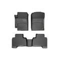 thumbnail image 1 of WeatherTech Custom Fit FloorLiners compatible with 2006-2013 Suzuki Grand Vitara - 1st & 2nd Row, Black, 1 of 5