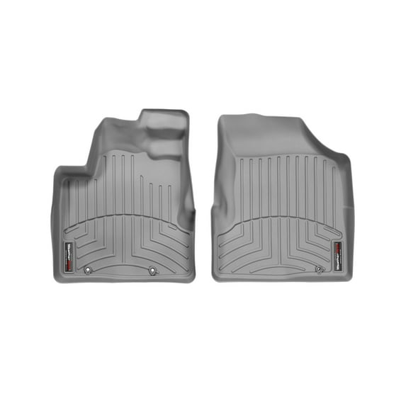WeatherTech Custom Fit FloorLiners compatible with 2006-2014 Honda Ridgeline - 1st Row (Driver & Passenger), Grey
