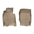 thumbnail image 1 of WeatherTech Custom Fit FloorLiners compatible with 2007-2007 Infiniti G - 1st Row (Driver & Passenger), Tan, 1 of 5