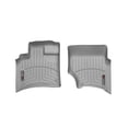 thumbnail image 1 of WeatherTech Custom Fit FloorLiners compatible with 2011-2015 Audi Q7 - 1st Row (Driver & Passenger), Grey, 1 of 5