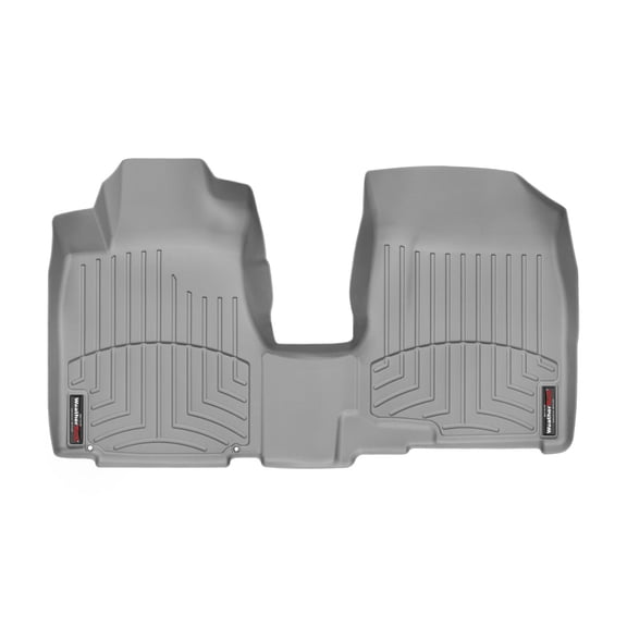 WeatherTech Custom Fit FloorLiners compatible with 2007-2011 Honda CR-V - 1st Row - Over The Hump, Grey