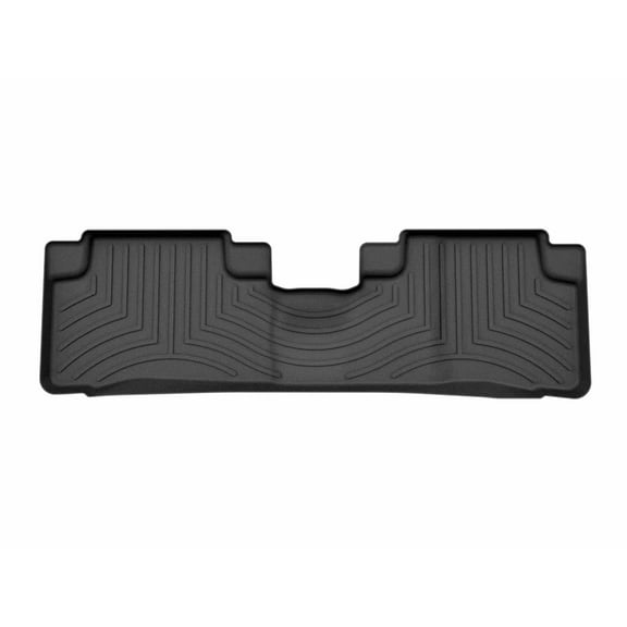 WeatherTech Custom Fit FloorLiners compatible with 2007-2011 Honda CR-V - 2nd Row, Black