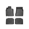 thumbnail image 1 of WeatherTech Custom Fit FloorLiners compatible with 2007-2012 Lexus LS - 1st & 2nd Row (2-pc. Rear Liner), Black, 1 of 5