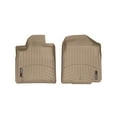 thumbnail image 1 of WeatherTech Custom Fit FloorLiners compatible with 2007-2013 Acura MDX - 1st Row (Driver & Passenger), Tan, 1 of 5
