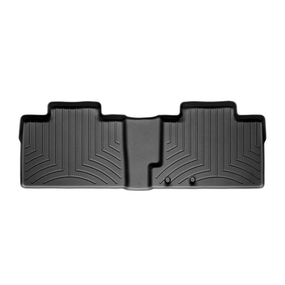 WeatherTech Custom Fit FloorLiners compatible with 2007-2010 Ford Edge - 2nd Row, Black