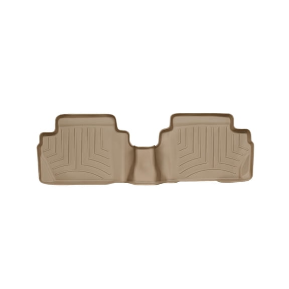 WeatherTech Custom Fit FloorLiners compatible with 2007-2014 Mazda MAZDA2 - 2nd Row, Tan