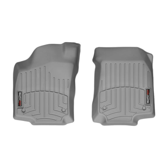 WeatherTech Custom Fit FloorLiners compatible with 2008-2009 Saturn Astra - 1st Row (Driver & Passenger), Grey