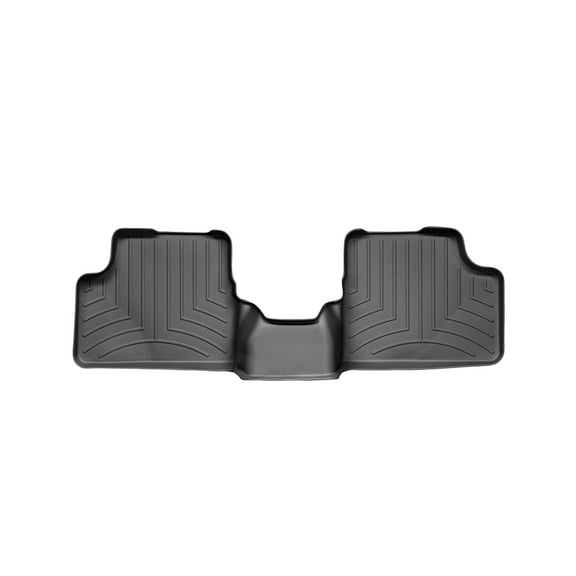 WeatherTech Custom Fit FloorLiners compatible with 2008-2009 Saturn Astra - 2nd Row, Black