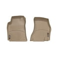 thumbnail image 1 of WeatherTech Custom Fit FloorLiners compatible with 2008-2010 Dodge Challenger - 1st Row (Driver & Passenger), Tan, 1 of 5