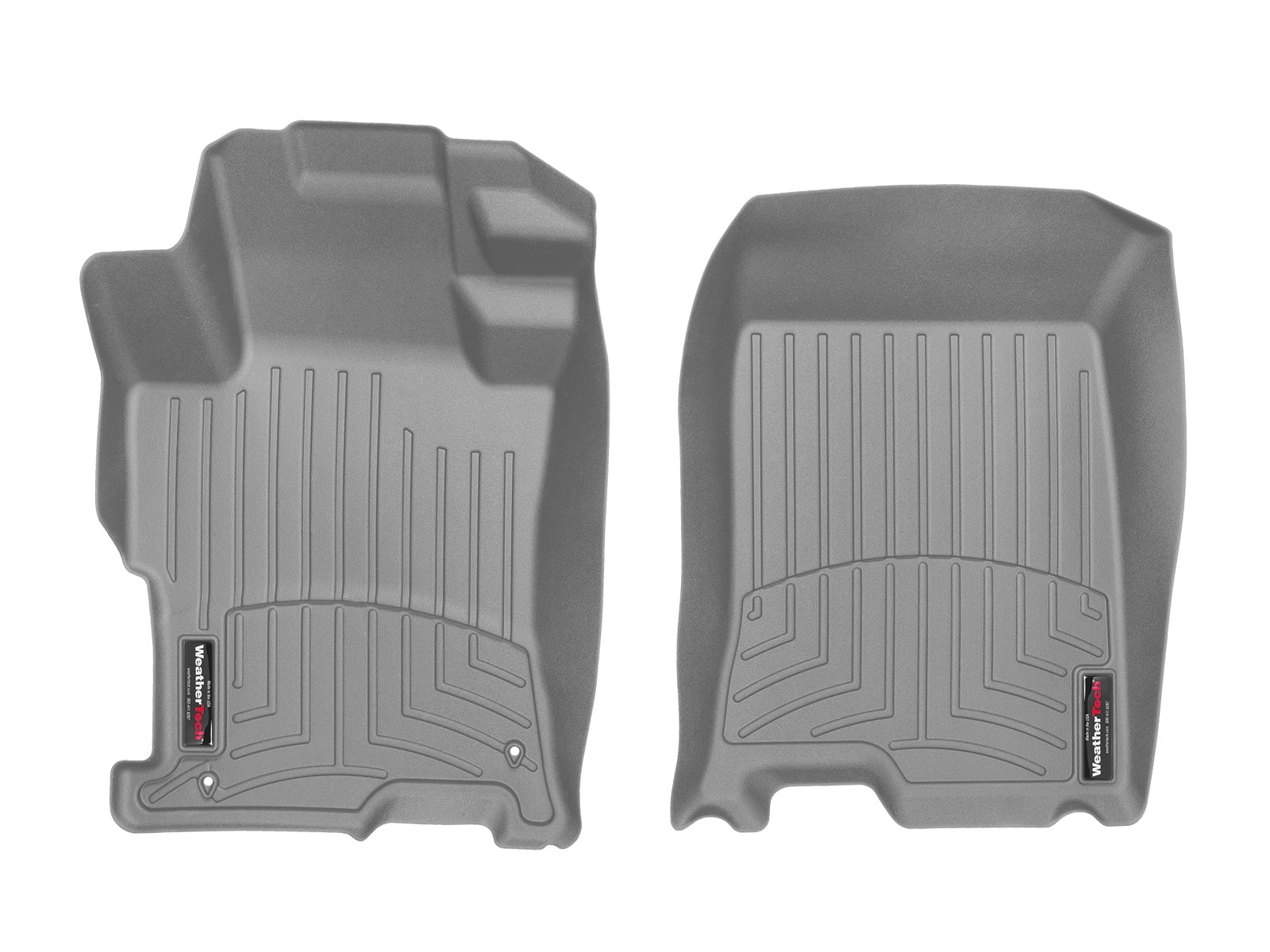 WeatherTech FloorLiner For 2012-2013 Honda Civic – Black TPE – 1st & 2nd Row, Made In USA