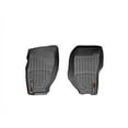 thumbnail image 1 of WeatherTech Custom Fit FloorLiners compatible with 2008-2012 Jeep Liberty - 1st Row (Driver & Passenger), Black, 1 of 5