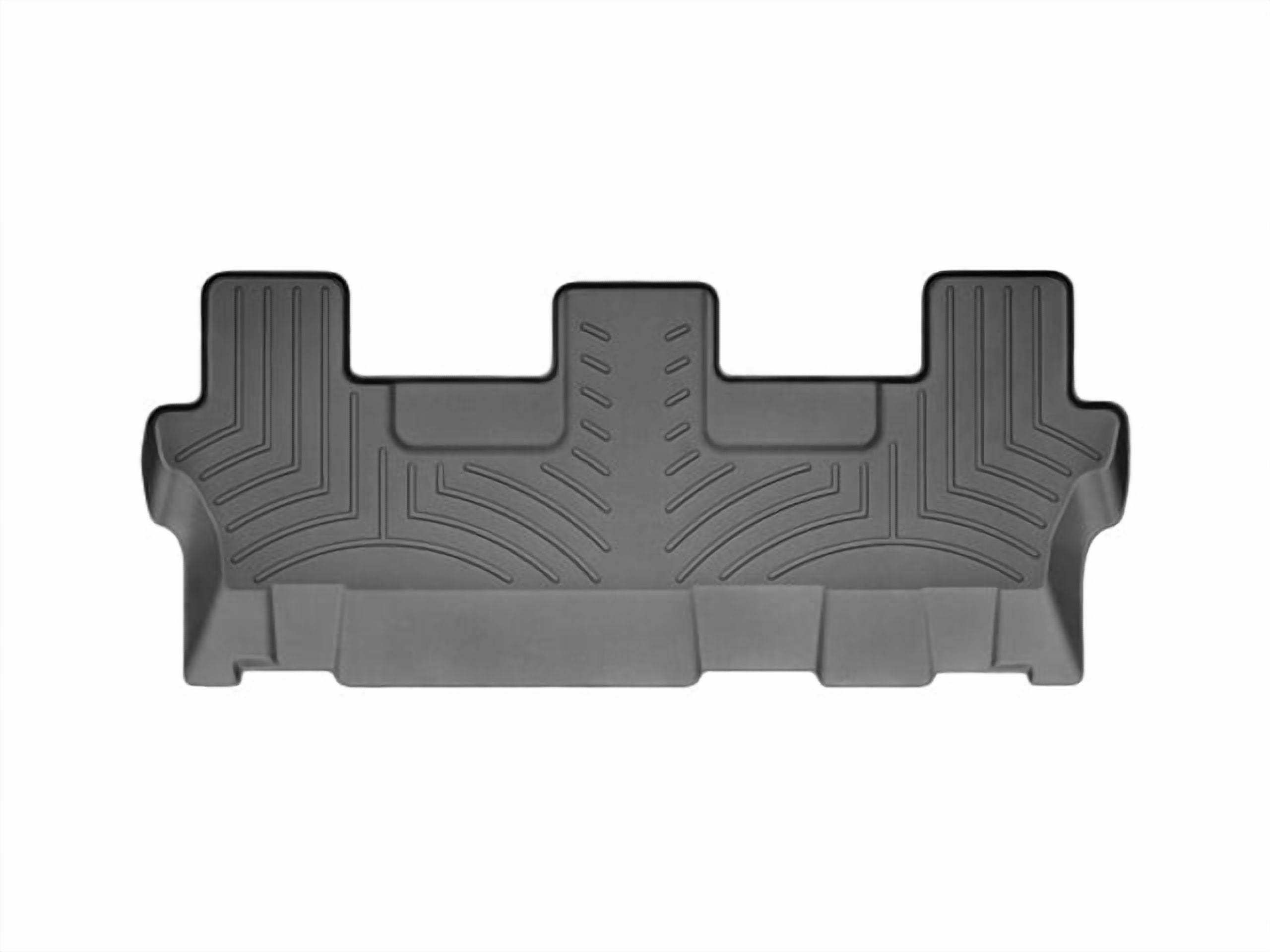 WeatherTech Custom Fit FloorLiners compatible with 2008-2011 Toyota Sequoia - 3rd Row, Black