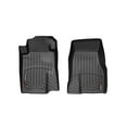 thumbnail image 1 of WeatherTech Custom Fit FloorLiners compatible with 2009-2010 Ford Mustang - 1st Row (Driver & Passenger), Black, 1 of 6