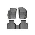 thumbnail image 1 of WeatherTech Custom Fit FloorLiners compatible with 2012-2020 Dodge Journey - 1st & 2nd Row, Black, 1 of 5