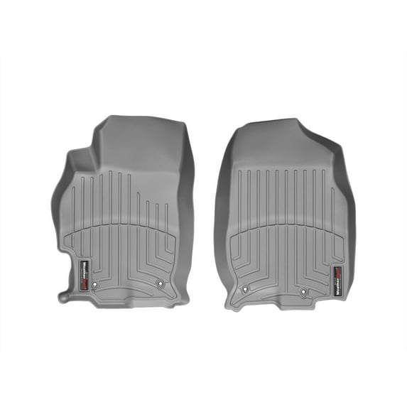 WeatherTech Custom Fit FloorLiners compatible with 2009-2013 Mazda MAZDA6 - 1st Row (Driver & Passenger), Grey