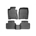 thumbnail image 1 of WeatherTech Custom Fit FloorLiners compatible with 2009-2014 Acura TL - 1st & 2nd Row, Black, 1 of 5