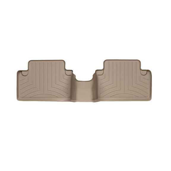 WeatherTech Custom Fit FloorLiners compatible with 2009-2014 Acura TSX - 2nd Row, Tan