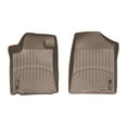thumbnail image 1 of WeatherTech Custom Fit FloorLiners compatible with 2009-2014 Nissan Maxima - 1st Row (Driver & Passenger), Tan, 1 of 5