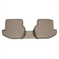 thumbnail image 1 of WeatherTech Custom Fit FloorLiners compatible with 2009-2016 VW Eos - 2nd Row, Tan, 1 of 5