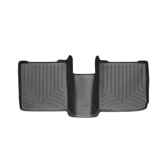 WeatherTech Custom Fit FloorLiners compatible with 2009-2010 Ford Flex - 2nd Row, Black