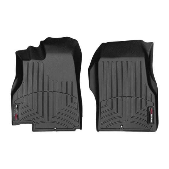 WeatherTech Custom Fit FloorLiners compatible with 2023-2024 Nissan GT-R - 1st Row (Driver & Passenger), Black