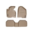 thumbnail image 1 of WeatherTech Custom Fit FloorLiners compatible with 2010-2010 Hyundai Tucson - 1st & 2nd Row, Tan, 1 of 5