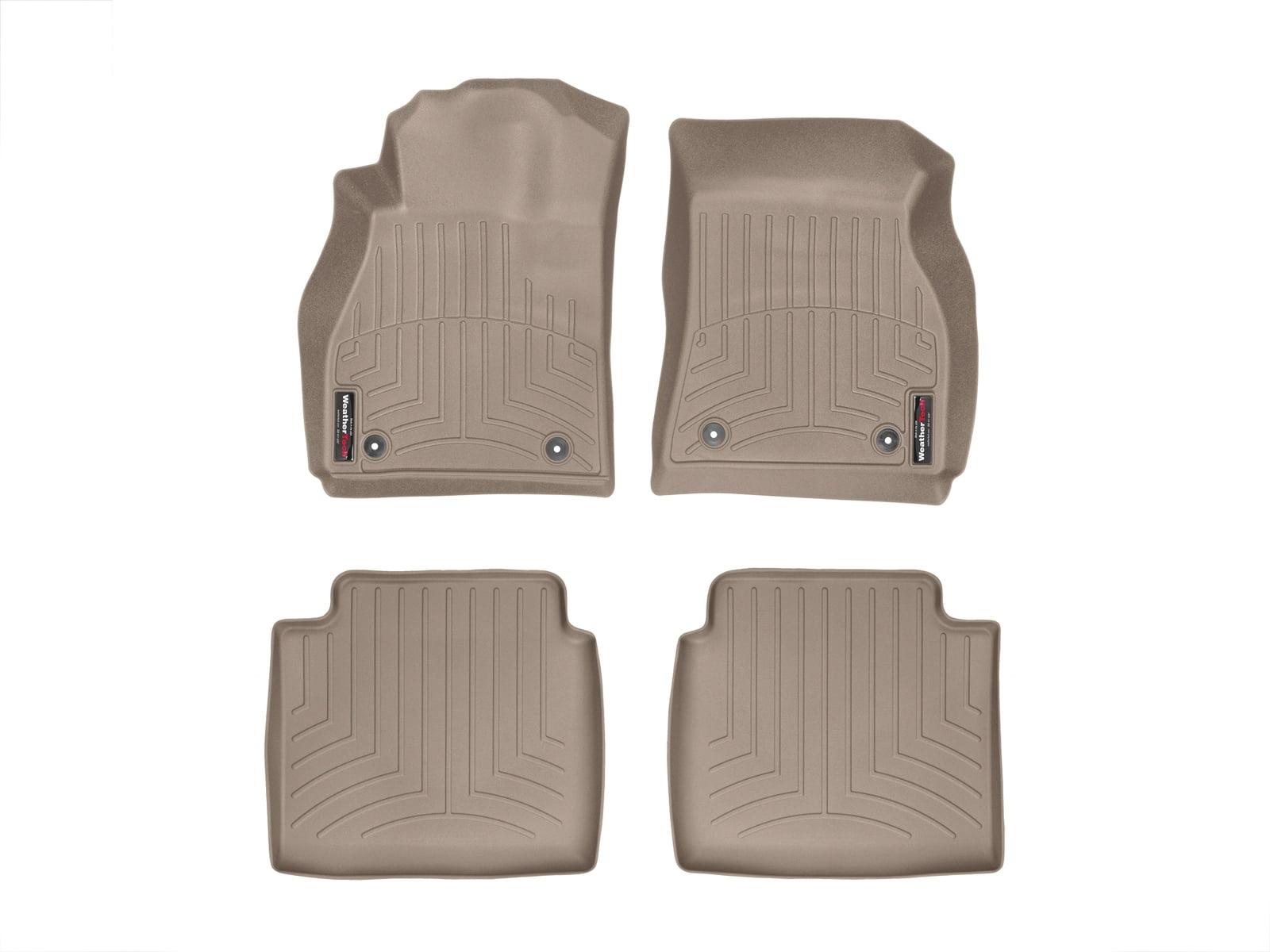 WeatherTech FloorLiner For Buick Regal - Custom Fit, 1st & 2nd Row, Tan, Laser-Measured Protection