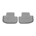 thumbnail image 1 of WeatherTech Custom Fit FloorLiners compatible with 2011-2015 Chevrolet Camaro - 2nd Row (2-Piece Liner), Grey, 1 of 5