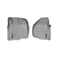 thumbnail image 1 of WeatherTech Custom Fit FloorLiners compatible with 2011-2011 Ford Super Duty - 1st Row (Driver & Passenger), Grey, 1 of 5