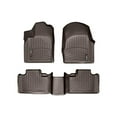 thumbnail image 1 of WeatherTech Custom Fit FloorLiners compatible with 2011-2012 Jeep Grand Cherokee - 1st & 2nd Row, Cocoa, 1 of 5