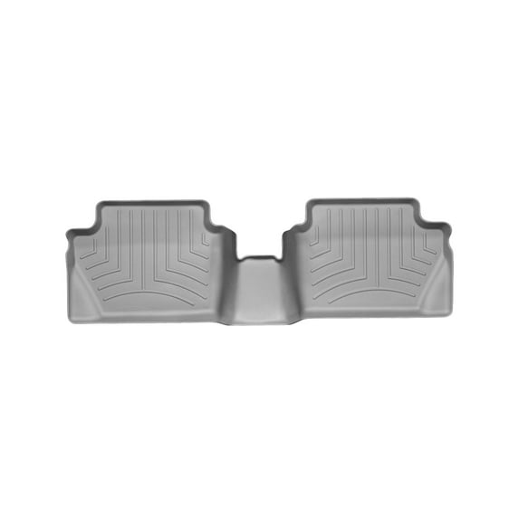 WeatherTech Custom Fit FloorLiners compatible with 2011-2013 Ford Fiesta - 2nd Row, Grey
