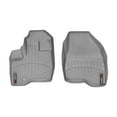 thumbnail image 1 of WeatherTech Custom Fit FloorLiners compatible with 2011-2014 Ford Explorer - 1st Row (Driver & Passenger), Grey, 1 of 5